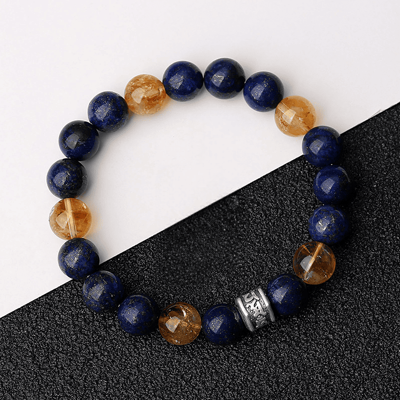 Wisdom & Wealth Lapis Lazuli Bracelet
