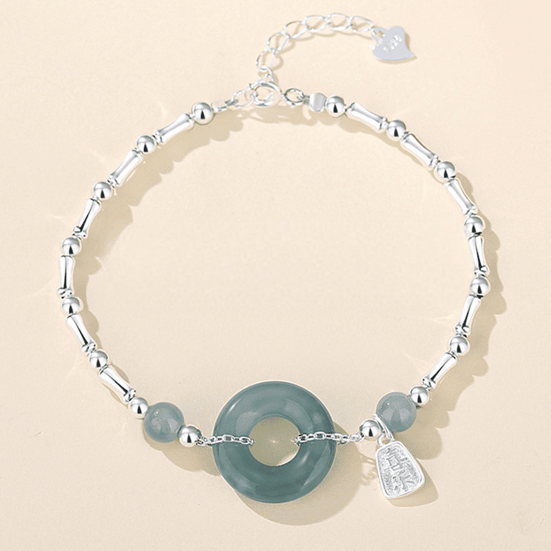 Tranquil Circle Jade Bracelet