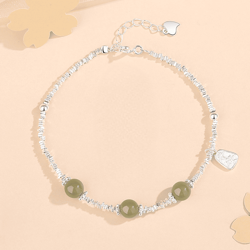 Tranquil Jade Trio Bracelet