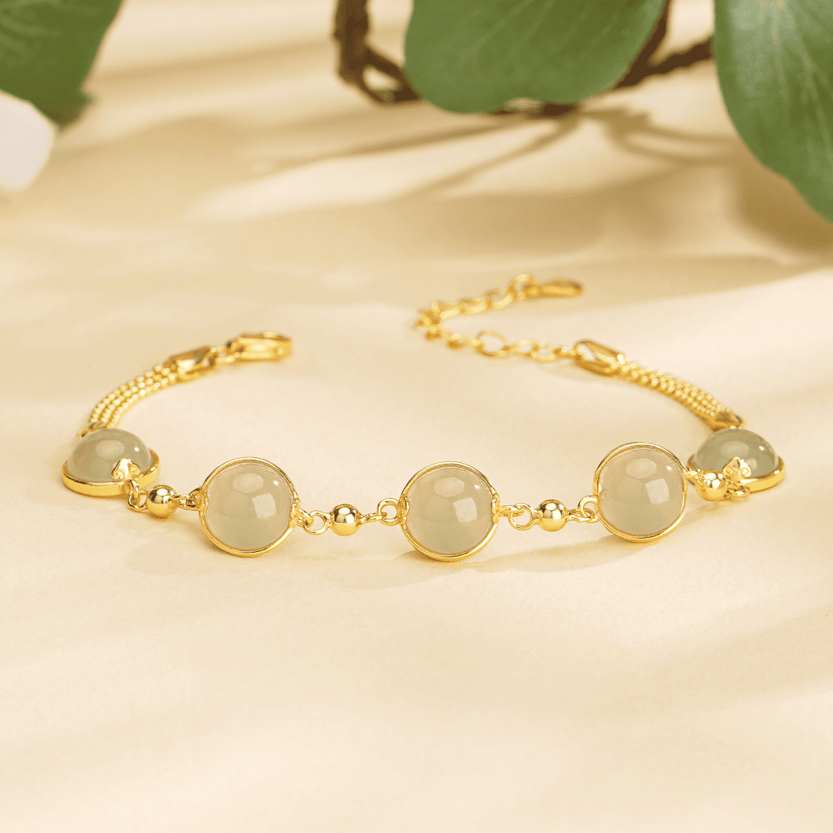 Celestial Jade Orbit Bracelet