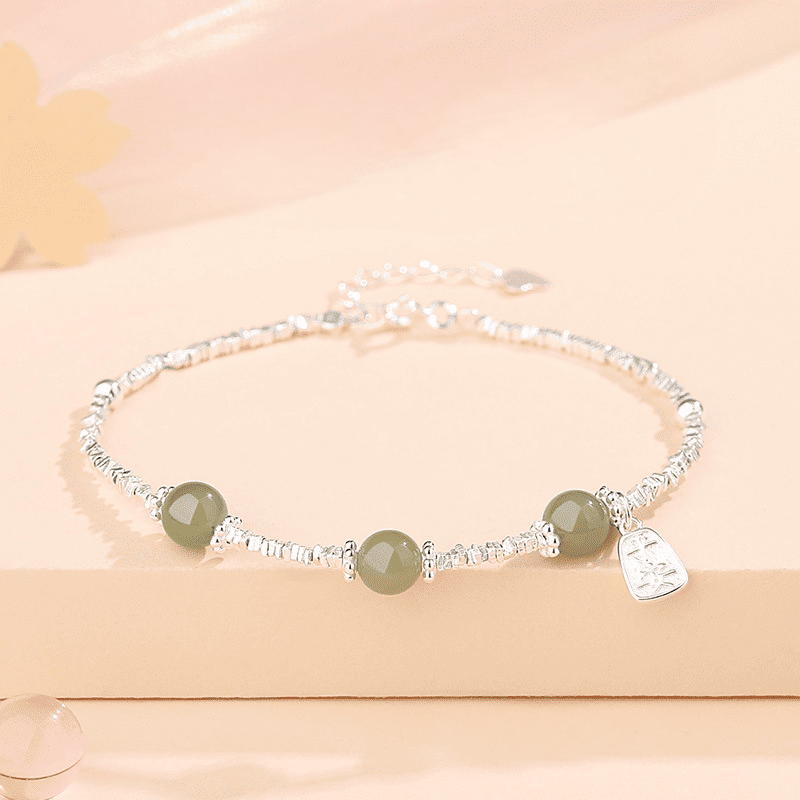 Tranquil Jade Trio Bracelet