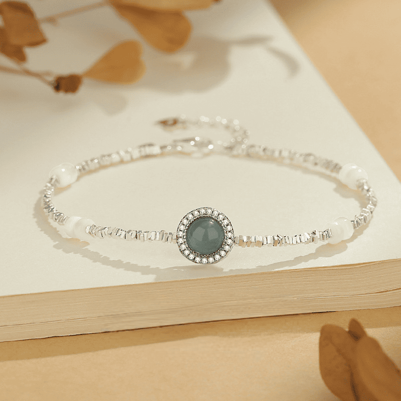 Celestial Jade Orbit Bracelet