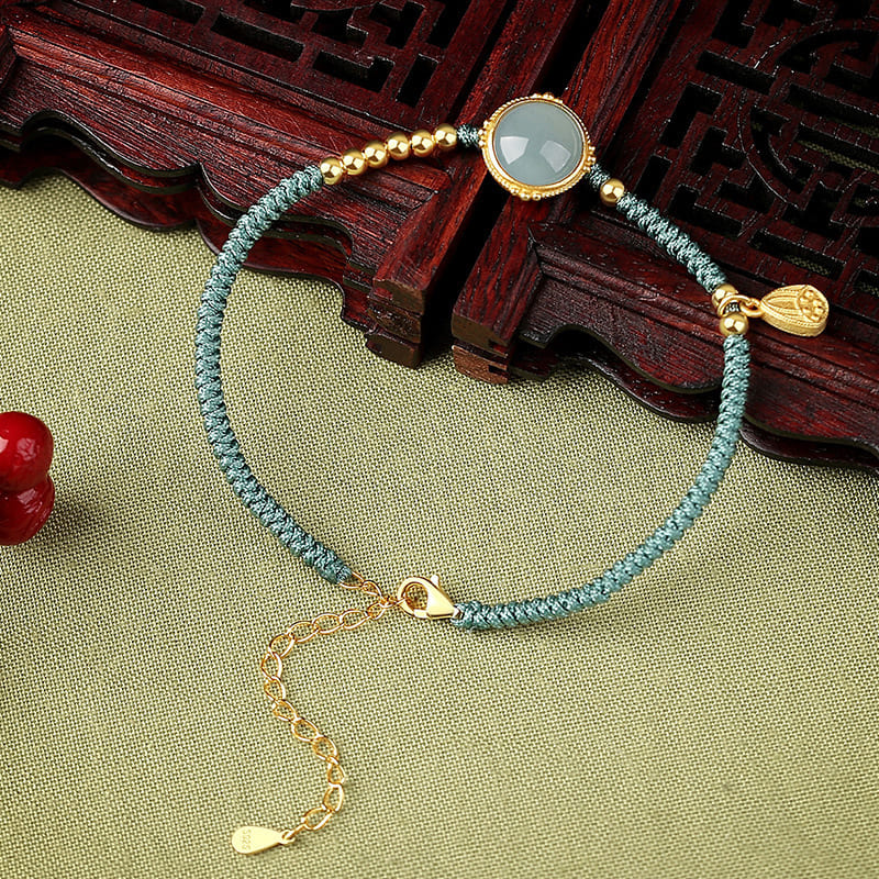 Tranquil Jade Amulet Bracelet