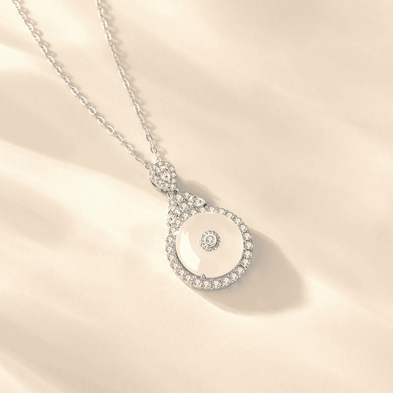 Celestial Halo Jade Pendant