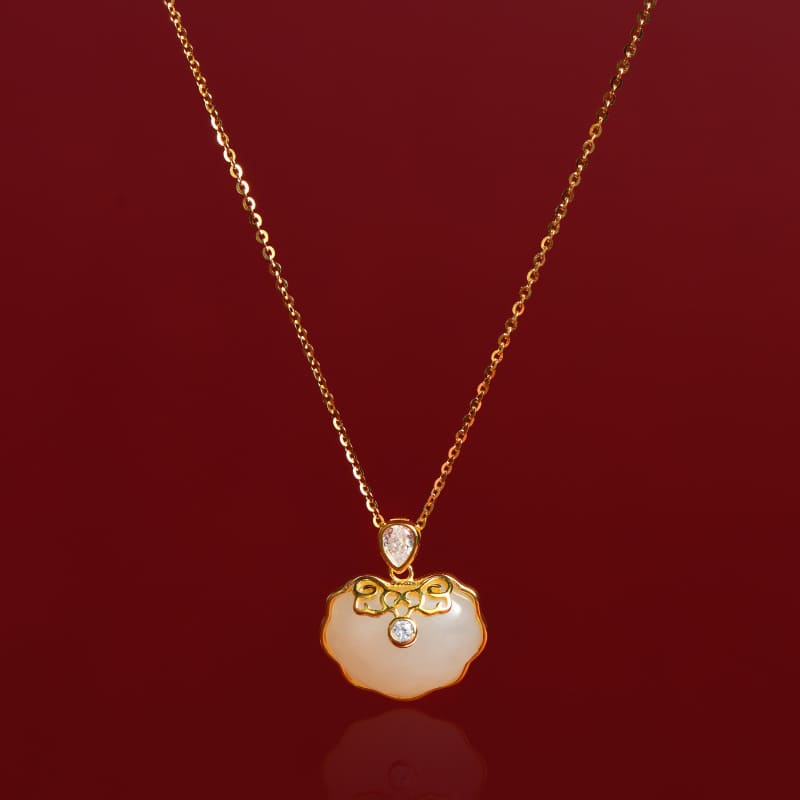 Golden Cloud of Blessings Pendant