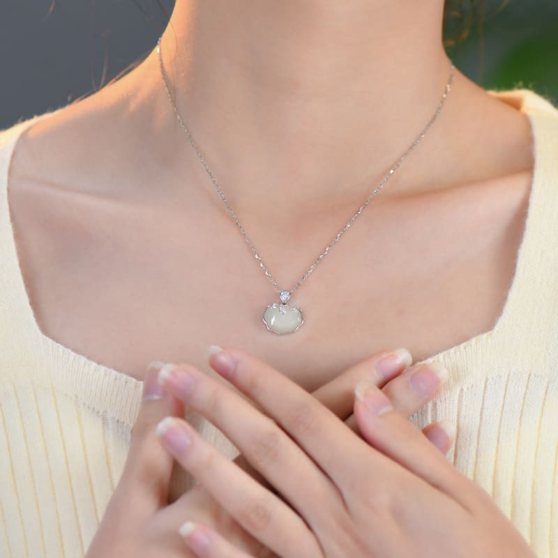 Golden Cloud of Blessings Pendant