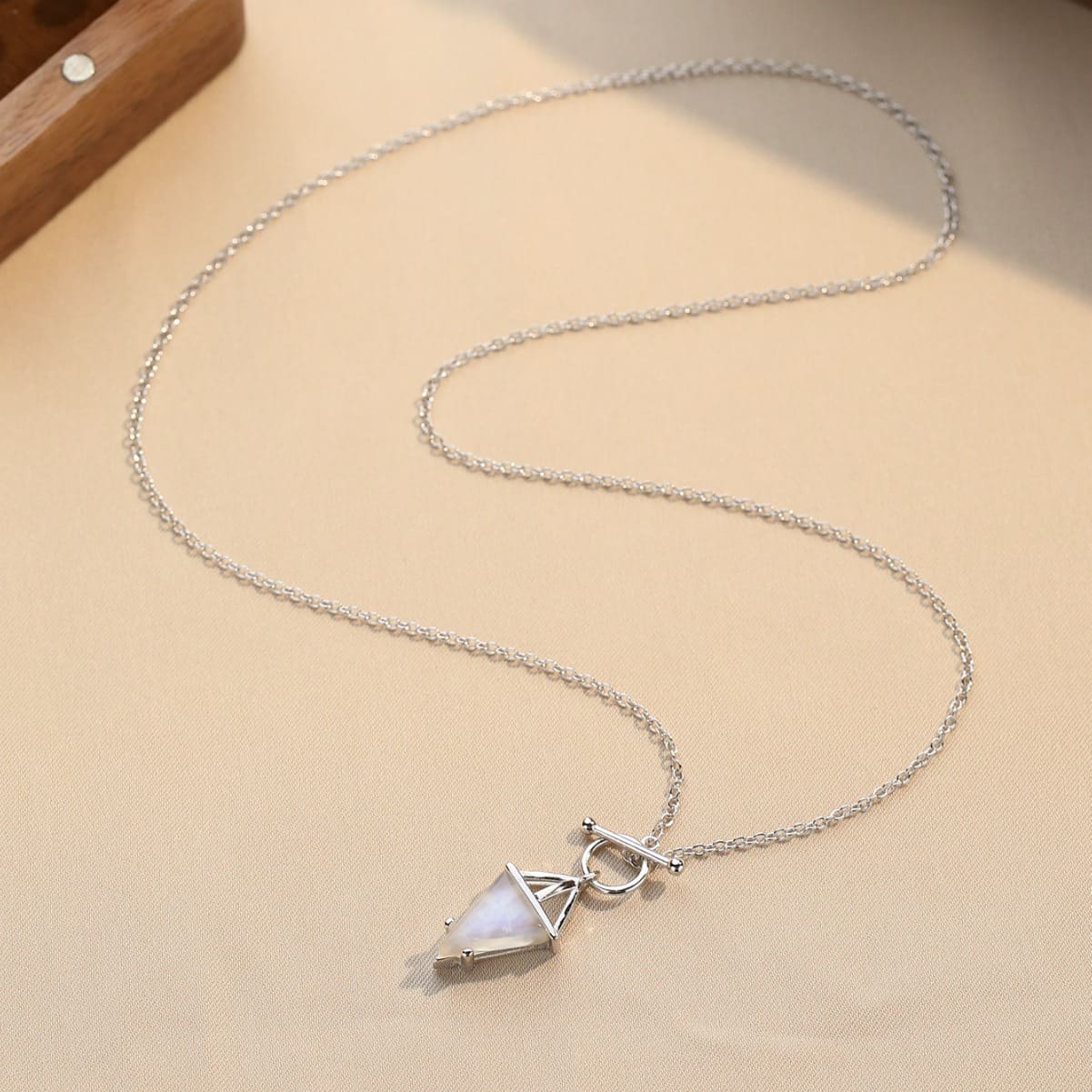 Moonstone S925 Necklace - JadeTale