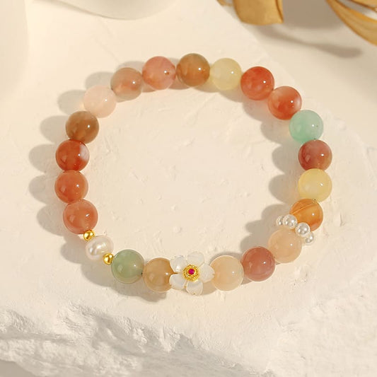 Blossom Harmony Jade Bracelet