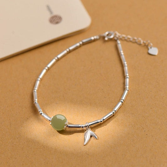 Bamboo Whisper Jade Bracelet