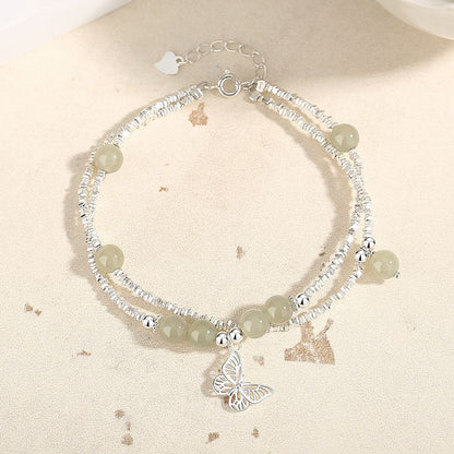 Butterfly Whisper Jade Bracelet