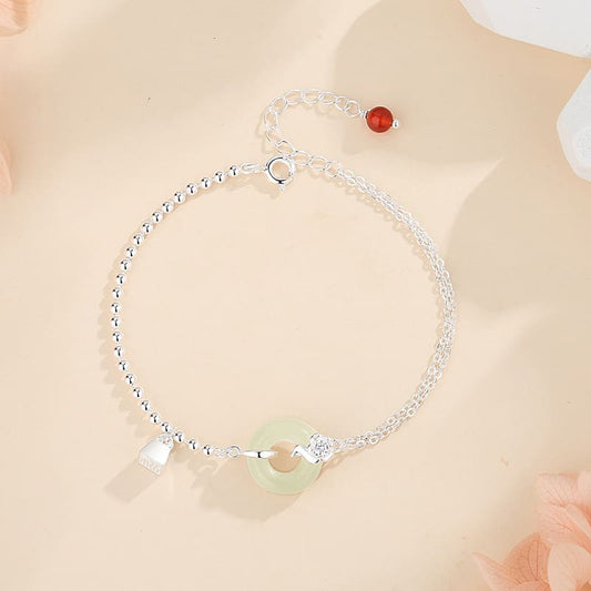 Elegant Harmony Jade Bracelet
