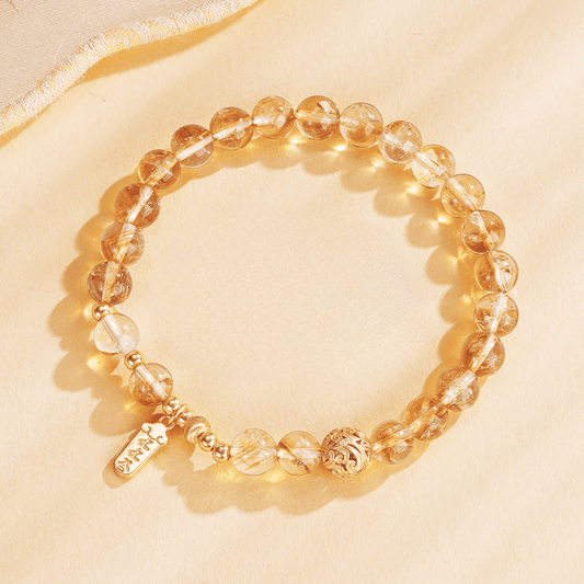 Golden Light Citrine Bracelet