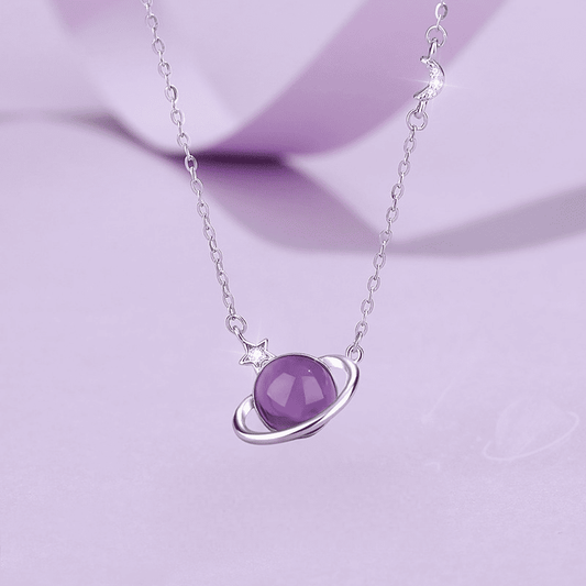 Galaxy Dream Amethyst Necklace