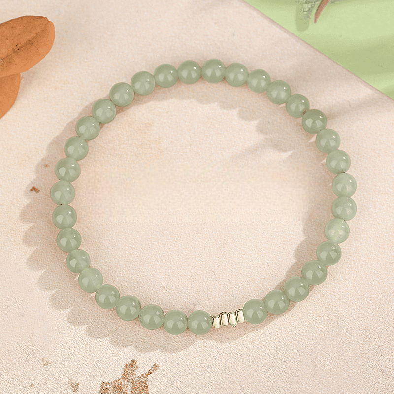 Minimalist Jade Balance Bracelet
