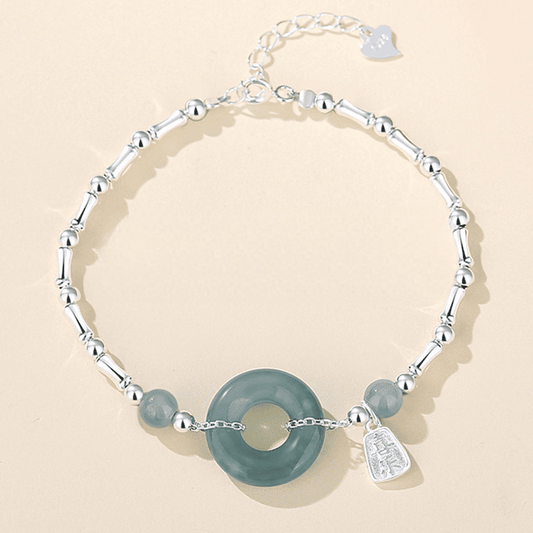 Tranquil Circle Jade Bracelet