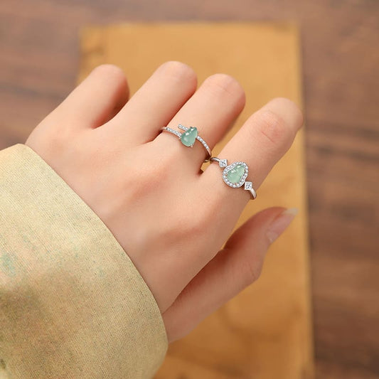 Lucky Gourd Sterling Silver Ring