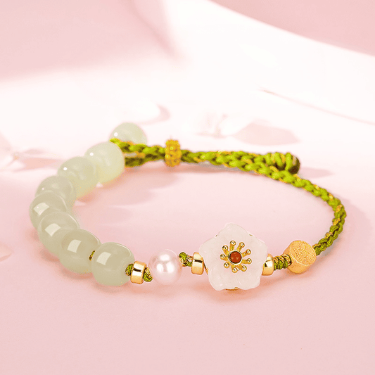 Spring Blossom Jade Bracelet