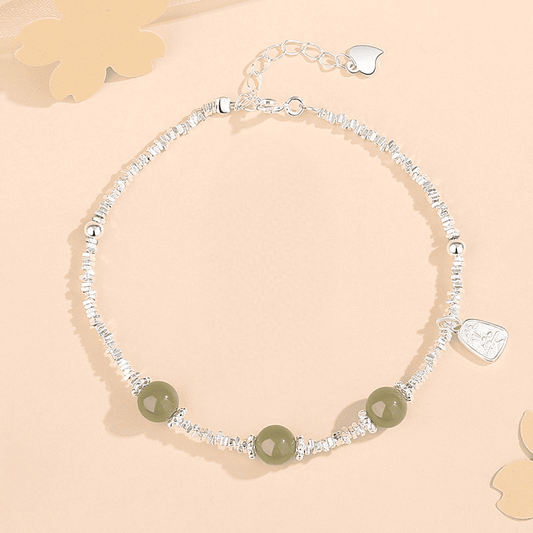 Tranquil Jade Trio Bracelet