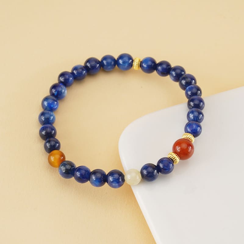 Ocean Harmony Aquamarine Bracelet