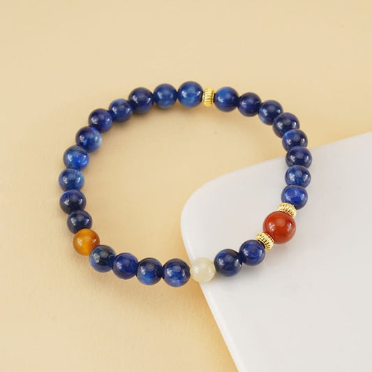 Ocean Harmony Aquamarine Bracelet