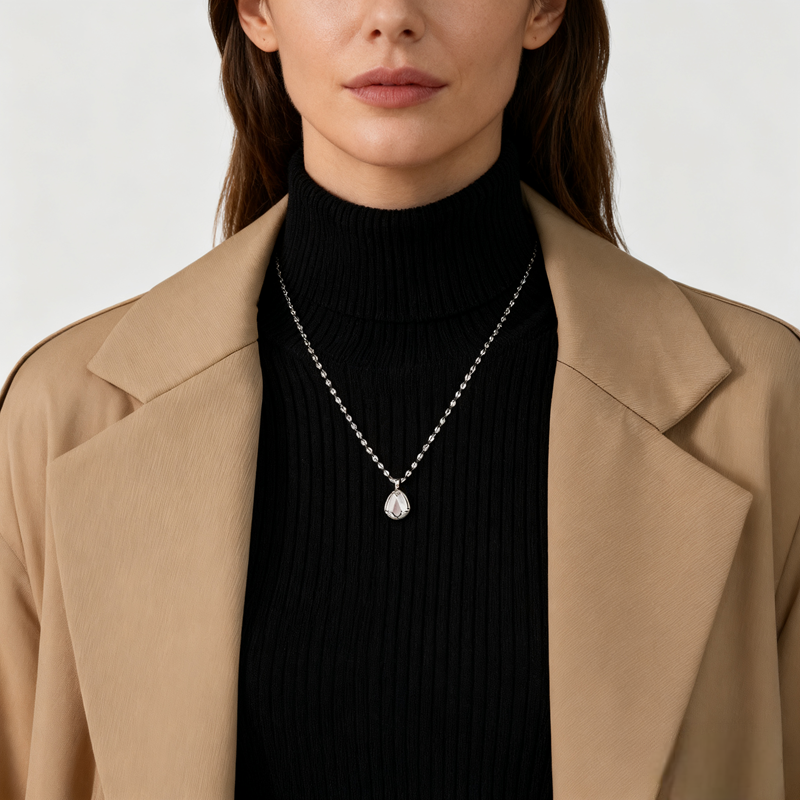 Tulip Blossom Jade Necklace