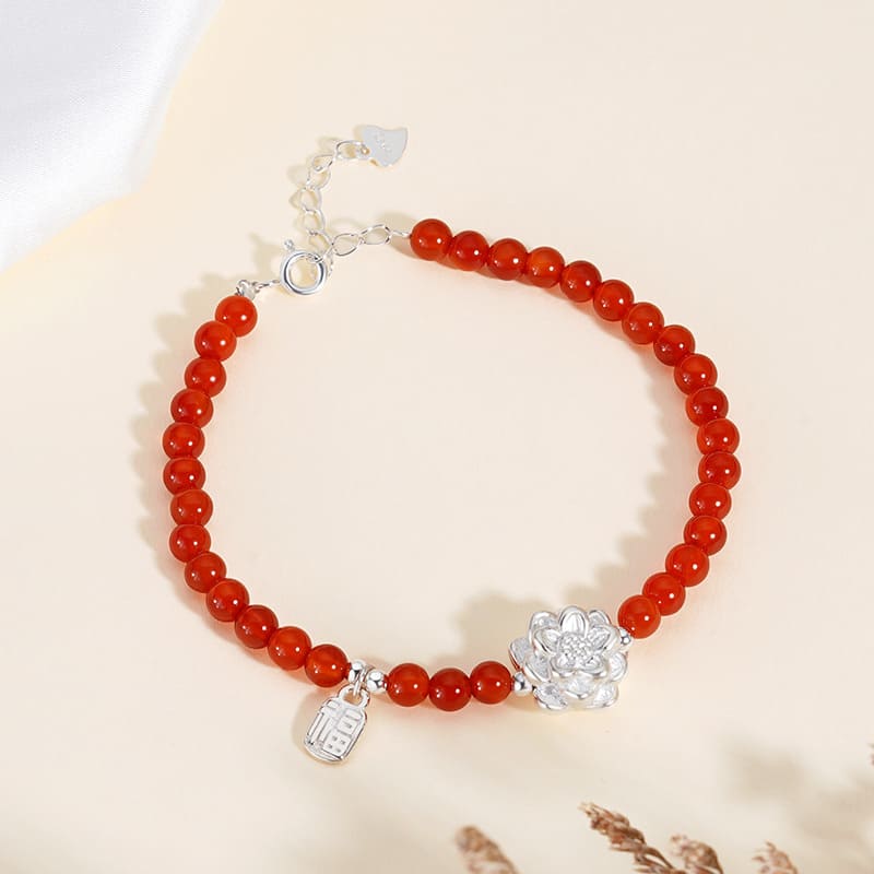 Red Agate Bracelet