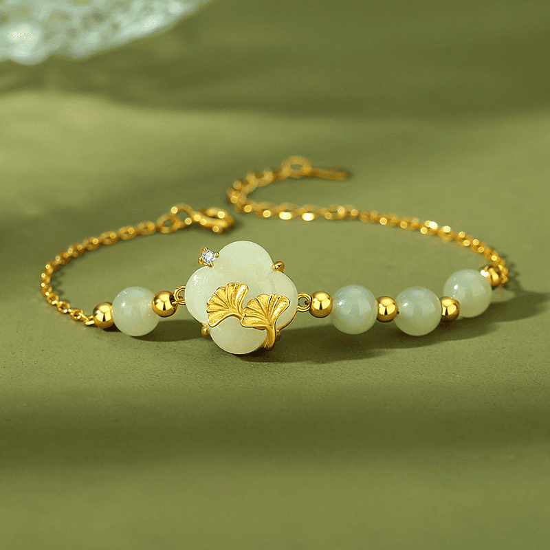 Jade Bead Bracelet