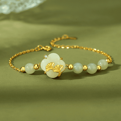 Jade Bead Bracelet