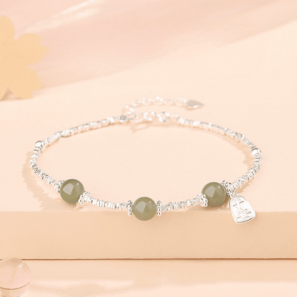 Tranquil Jade Trio Bracelet