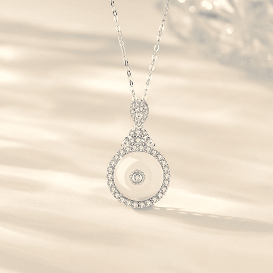 Celestial Halo Jade Pendant