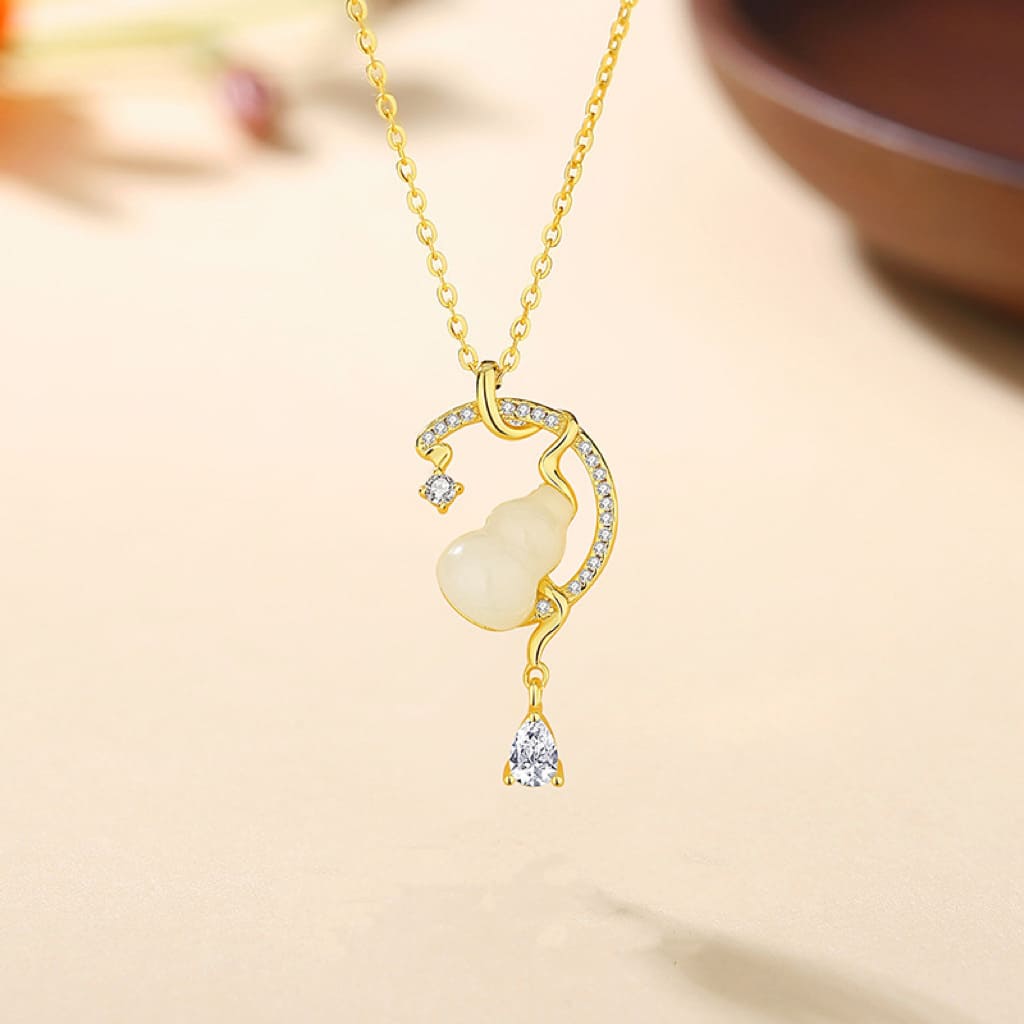 Golden Gourd Harmony Necklace