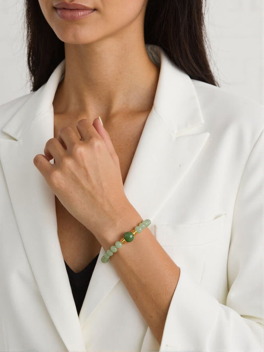 Serene Jade Harmony Bracelet