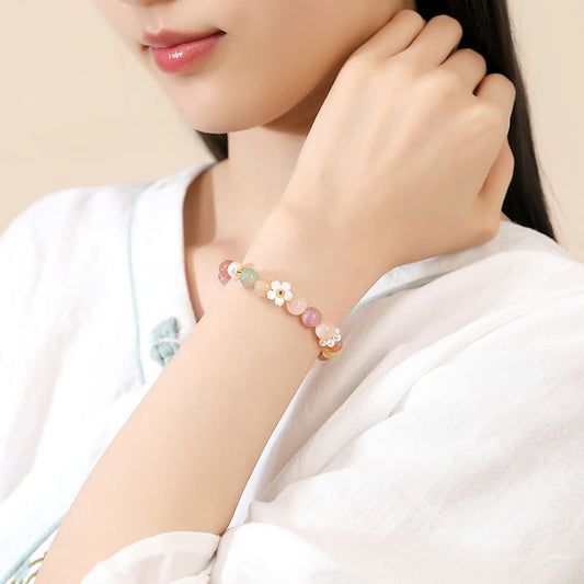 Blossom Harmony Jade Bracelet