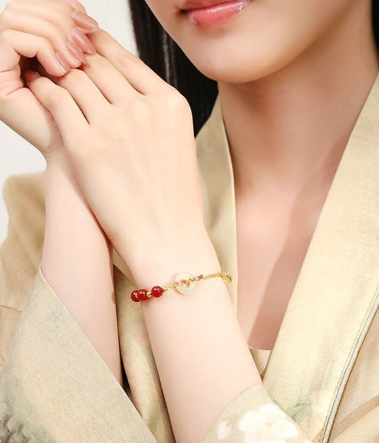 Prosperity Koi Jade Bracelet