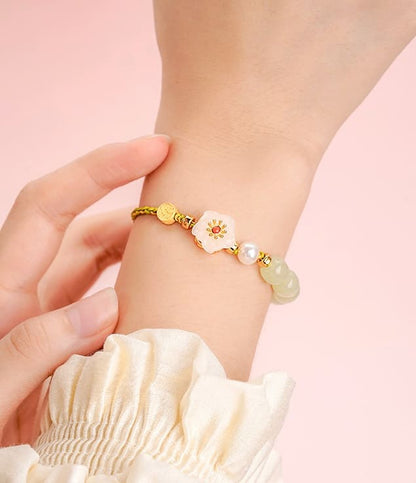 Spring Blossom Jade Bracelet