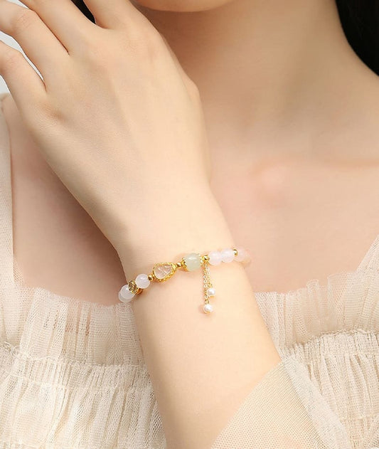 Fortune Gourd Gradient Jade Bracelet