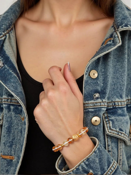 Golden Light Citrine Bracelet