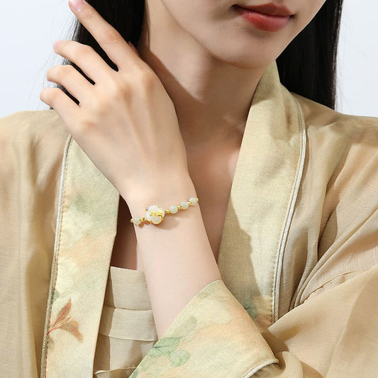 Jade Bead Bracelet