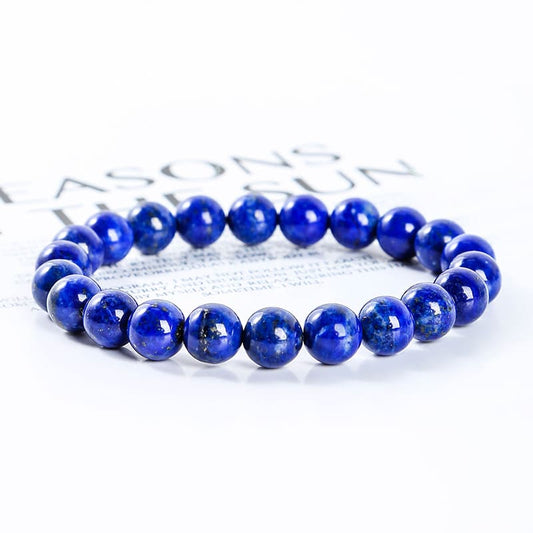 Lapis Lazuli Bracelet - Natural Healing Jewelry for Women, Enhances Wisdom & Inner Peace - JadeTale